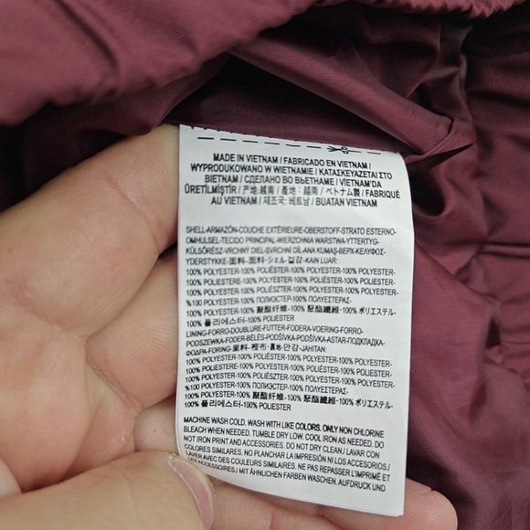 VANS XL WINDBREAKER💦 Dark Brick Red - Picture 5 of 8